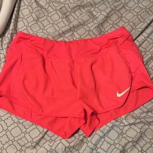 Pinks Nike shorts